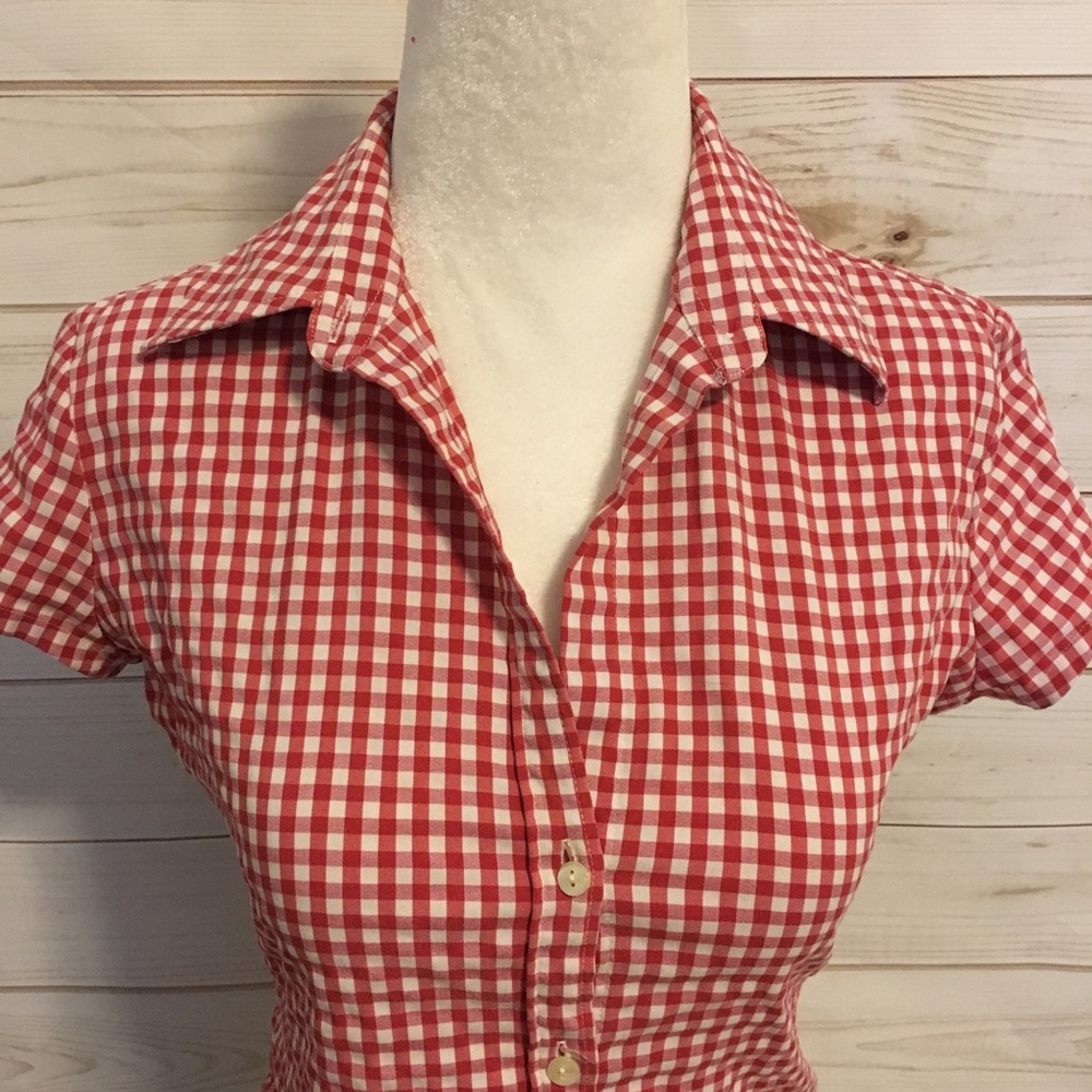 Zara plaided blouse - Picture 2 of 3